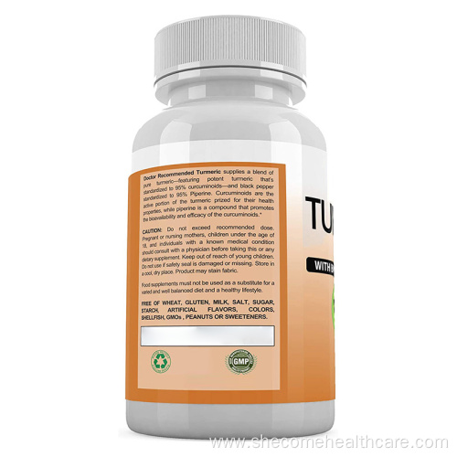 Turmeric Curcumin Supplement with Black Pepper Extract